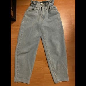 Oak and Fort Paperbag Waist Jeans